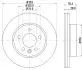 PRO VW диск гальм. передн. CRAFTER 16- HELLA 8DD 355 125-561 (фото 4)