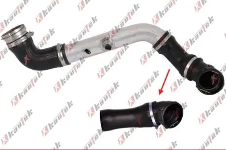 Патрубок турбіни 5 E60 530d -09 KAUTEK BM-TH032