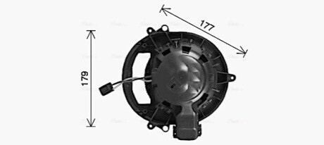 Компресор салону AVA COOLING BW8611