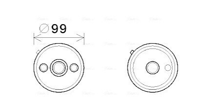 Охолоджувач мастила AVA COOLING VN3358