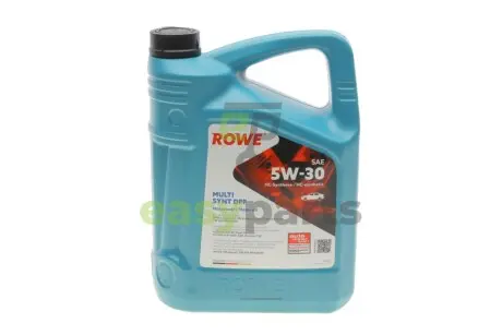 Олива 5W30 HIGHTEC MULTI SYNT DPF (5L) (BMW LL-04/MB229.51/229.31/229.52/VW504 00/507 00/GM dexos2) ROWE 20125-0050-99