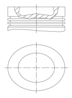 Поршень MAHLE / KNECHT 028 PI 00155 001