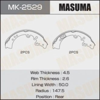 Деталь Распродажа! Товарный вид сохранен! MASUMA MK2529 (фото 1)