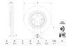 Тормозной диск BOSCH 0986479G26 (фото 1)