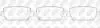 Колодки гальм. ECLIPSE CROSS GK#W RR 17- NiBK PN3814 (фото 1)