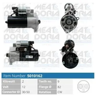 Фото meatdoria vw стартер lt28-46 2.5tdi 96- MEAT&DORIA 5010162 MEATDORIA VW стартер LT28-46 2.5TDI 96- MEAT&DORIA 5010162