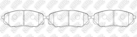 Колодки гальм. SORENTO FR 14- NiBK PN0662