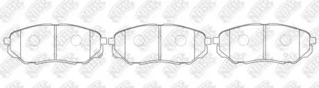 Колодки гальм. SORENTO FR 14- NiBK PN0662