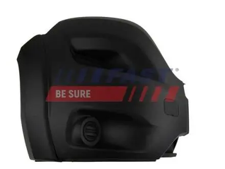 Угол бампера Fiat Ducato перед.прав. черный HEAVY (14-,18-) FAST FT91477