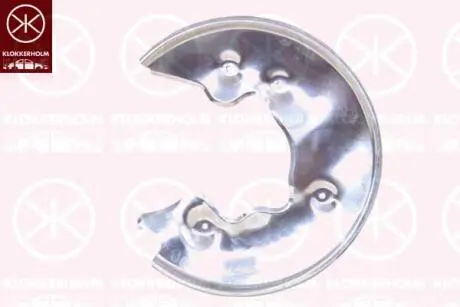 Защитная панель тормозного диска KLOKKERHOLM 0029877