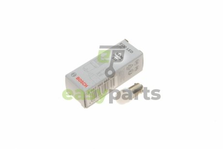 Автолампа T4W 12V 1W BA9s Eco LED WS BOSCH 1987302883 (фото 1)