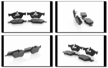 Гальмівні колодки дискові перед. Opel Calibra A, Vectra A, Omega B GH-Parts GH-419978
