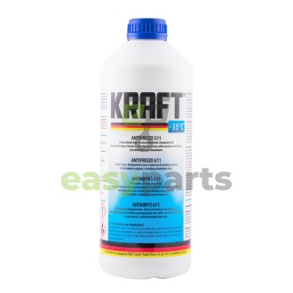 1,5л Антифриз G11 Blue -35 (синій) KRAFT KF105