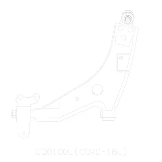 Рычаг подвески передний CTR CQ0100L