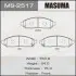 Фото 1 - колодки тормозные передн NISSAN PATHFINDER IV (R52) 2.5 dCi 4WD (12-17) MASUMA MS2517 Колодки тормозные передн NISSAN PATHFINDER IV (R52) 2.5 dCi 4WD (12-17) MASUMA MS2517 (фото 1)