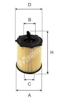 Фильтр масла M-FILTER TE4068