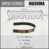 Ремінь поліклиновий 6PK-1050VW GOLF VI (517) 2.0 R, 2.0 TSI (13-18) MA MASUMA 6PK1050 (фото 1)