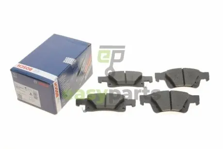 Колодки гальмівні (задні) Jeep Grand Cherokee 09-/Dodge Durango 10- BOSCH 0986460081