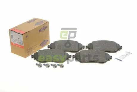 Колодки гальмівні (передні) Renault Trafic III/Opel Vivaro B 14-/Nissan NV300/Fiat Talento 16- ICER LM2219