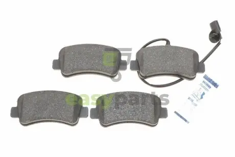 Колодки гальмівні (задні) Renault Master III/Opel Movano B/Nissan NV400 10- (+датчик)(однокатковий) ICER LM2001