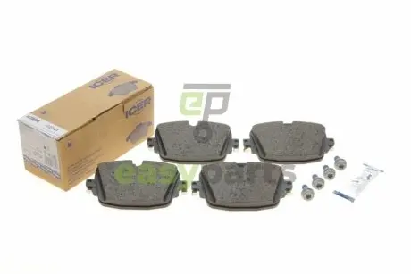 Колодки гальмівні (задні) Audi A6/A7/A8/Q7/Q8/Bentley Bentayga 15- ICER 182341