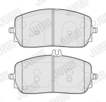 Тормозные колодки передние MB A-Class (W177, V177), B-Class (W247), CLA (C118, X118), EQA, GLA, GLB Jurid 573882J