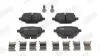 Тормозные колодки задние Citroen Berlingo / Peugeot Partner, Rifter / Toyota Proace / Opel Combo Jurid 574120J (фото 1)