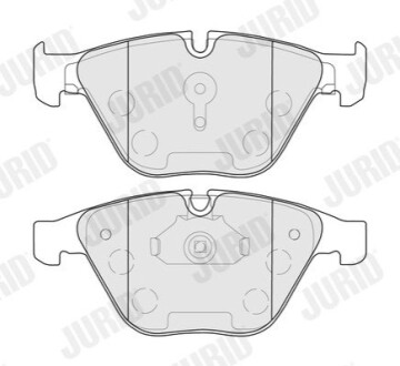 Тормозные колодки передние BMW 3-Series, Z4 Jurid 574087J (фото 1)