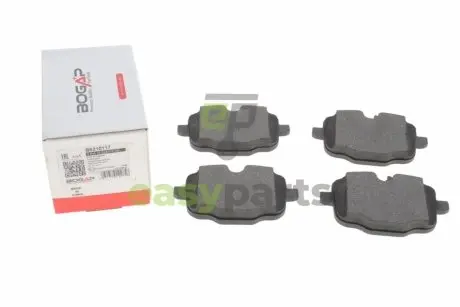 Колодки гальмівні (задні) BMW 5 (F10/F11)/6 (F12/F13)/ 7 (G11/G12)/X5 (G05)/X6 (G06)/X7 (G07) 10- BOGAP B8210117