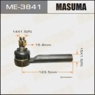 Наконечник рульової HILUX SURF RZN21#, VXN21#TOYOTA FORTUNER (04-15), TOYOTA 4_RU MASUMA ME3841