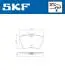RENAULT гальмівні колодки задн.Nissan Primastar,Trafic II 1.9-2.5dCi 01- SKF VKBP 90021 (фото 2)
