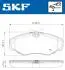 Колодки гальмівні дискові (комплект 4 шт) SKF VKBP 80034 (фото 4)
