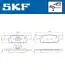 Колодки гальмівні дискові (комплект 4 шт) SKF VKBP 80019 (фото 6)