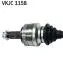 BMW Полуось прав с ABS 27 зуб. 3 (E46) 318 d 01-03 SKF VKJC 1158 (фото 2)