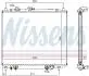 Радіатор охолоджування NISSENS 62802 (фото 6)