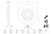 Тормозной диск BOSCH 0986479G82 (фото 1)