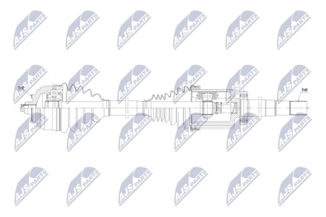 ПОЛУОСЬ NTY NPW-ME-168