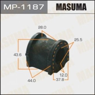 Втулка стійки стабілізатора переднього COLT Z31A, Z34AMITSUBISHI COLT 2004-2012 (MP1 MASUMA MP1187 (фото 1)