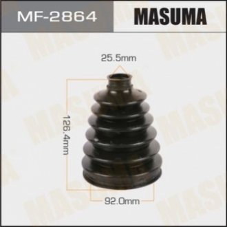 Пильовик ШРУСа (пластик) + спецхомут HONDA ACCORD VIII MASUMA MF2864