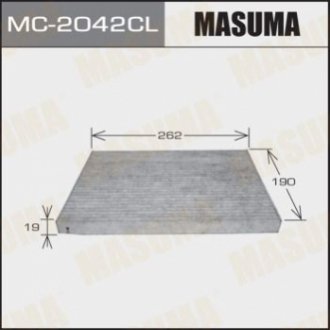 Фільтр салону вугільний NISSAN QASHQAI II MASUMA MC2042CL