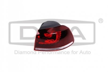 Фонарь правый внешний LED VW Golf VI (09-13) DPA 89450625002 (фото 1)