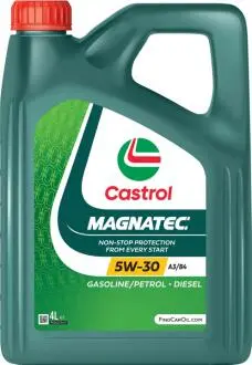 Олива моторна 5W-30 4L Magnatec A3/B4 =15C94E ACEA A3/B4,API SL/CF,RN 0700/0710, MB 226.5/229.3 CASTROL 15F67E