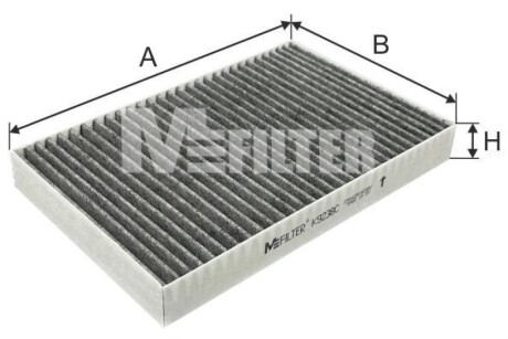 Фільтр повітряний M-FILTER K9238C