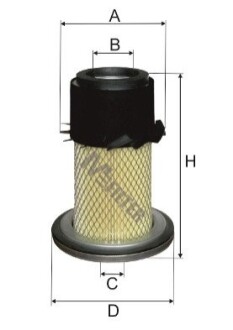 Фильтр воздушный M-FILTER A1064