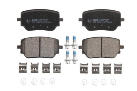 Гальмівні колодки, дискові. ABE C2M040ABE