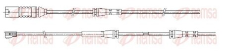 Датчик гальм. колод. BMW 3 20- REMSA 001203