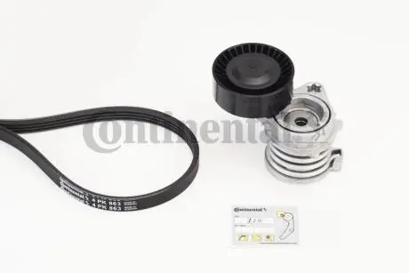 Фото ремкомплект Contitech 4PK863K1 Ремкомплект Contitech 4PK863K1