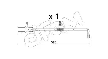 Фото audi датчик гальм колодок a4 16- CIFAM SU.346 AUDI датчик гальм колодок A4 16- CIFAM SU.346
