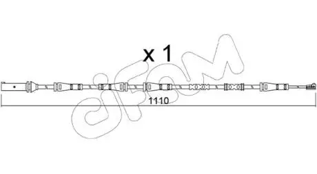 BMW датчик гальм. колод. 5 F11 CIFAM SU.368 (фото 1)
