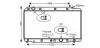 AVA HONDA Радіатор охолодження двиг. CR-V II 2.2 CTDi 05-, FR-V 2.2 i CTDi 05- AVA COOLING HD2215 (фото 1)